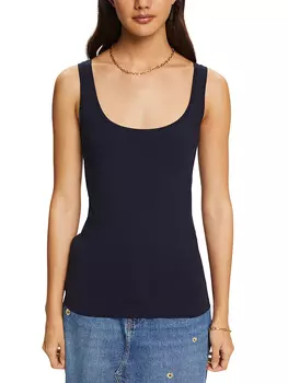 Топ ESPRIT, темно-синий