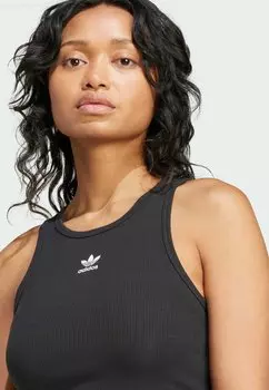 Топ Ess adidas Originals, черный