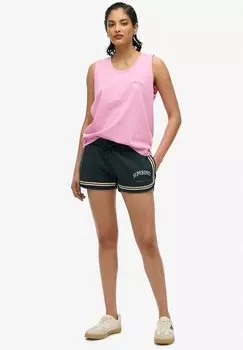 Топ ESSENTIAL LOGO GARMENT DYE Superdry, розовый