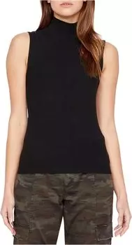 Топ Essential Sleeveless Mock Neck Sanctuary, черный