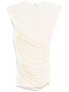 Топ Ester без рукавов AGOLDE, белый