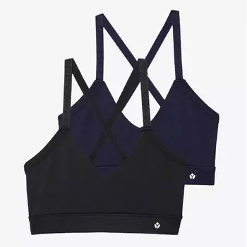 Топ Even&Odd active, 2 предмета, темно-синий/черный