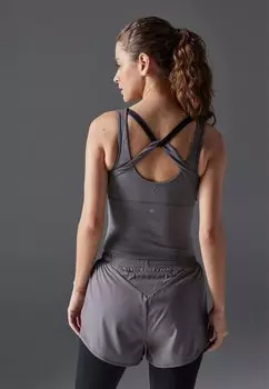 Топ Even&Odd active, темно-серый