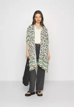 Топ Even&Odd, белый/голубой