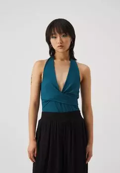 Топ Even&Odd, бирюзовый