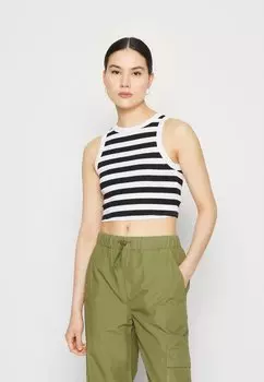 Топ Even&Odd, черно-белый