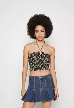 Топ Even&Odd, черный/разноцветный