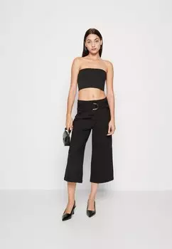 Топ Even&Odd, черный/розовый