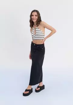 Топ Even&Odd, цвет Off-White/Dark Blue