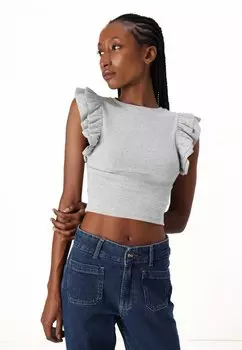 Топ Even&Odd, серый