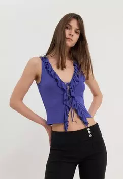 Топ Even&Odd, темно-синий