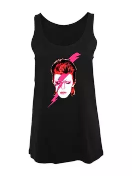 Топ F4Nt4Stic DAVID BOWIE, черный