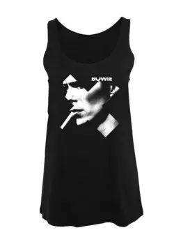Топ F4Nt4Stic DAVID BOWIE SMOKE, черный