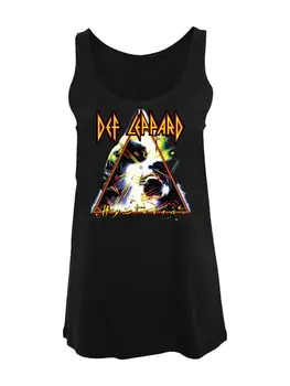 Топ F4NT4STIC Def Leppard Hysteria, черный