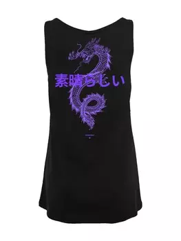 Топ F4Nt4Stic DRACHE JAPAN, черный