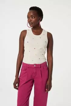 Топ Fabienne Chapot, кремовый