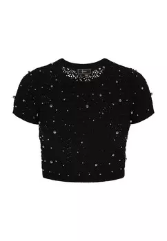 Топ faina Fashion Look, черный