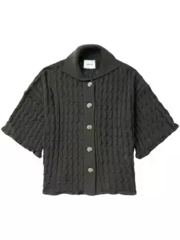 Топ фактурной вязки Halfboy, зеленый