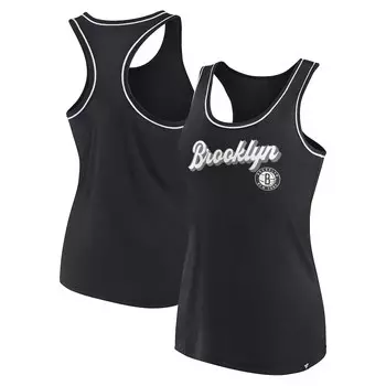 Топ Fanatics Branded Brooklyn Nets, черный