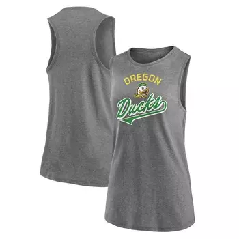 Топ Fanatics Branded Oregon Ducks, серый