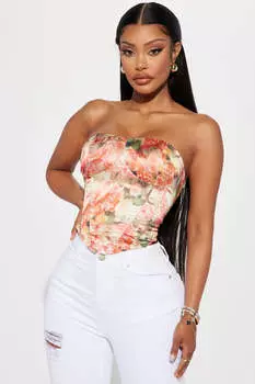 Топ Fashion Nova 23GWF1095, разноцветный