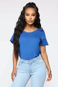 Топ Fashion Nova 69411XL, роял
