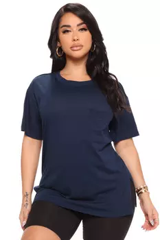 Топ Fashion Nova 72581, нави