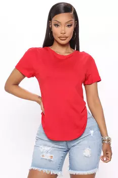 Топ Fashion Nova 73581, красный