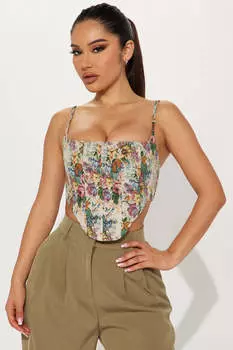 Топ Fashion Nova C2686T1FN, разноцветный