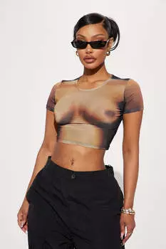 Топ Fashion Nova EA2686N, черный