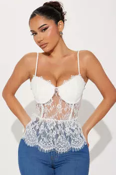 Топ Fashion Nova GW22C1665, белый