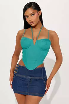 Топ Fashion Nova GW22X2504, аква