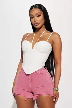 Топ Fashion Nova GW22X2504, белый