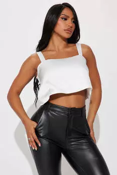 Топ Fashion Nova IT10727, белый