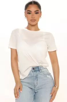 Топ Fashion Nova JT37394, белый