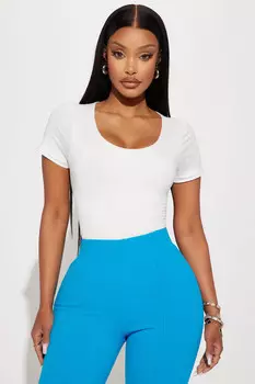 Топ Fashion Nova JT50206, белый
