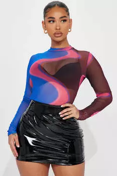 Топ Fashion Nova N20351, роял