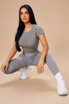 Топ Fashion Nova RT32675, серый