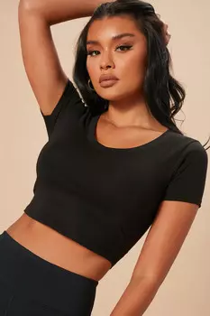 Топ Fashion Nova RT63221, черный