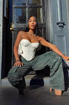 Топ Fashion Nova ST5331T, белый