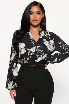 Топ Fashion Nova T20756MDI, черный