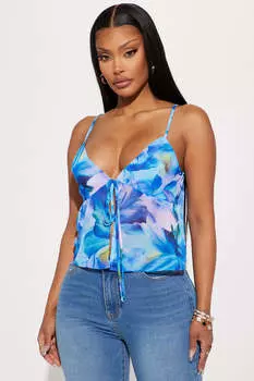 Топ Fashion Nova T4375FN, синий