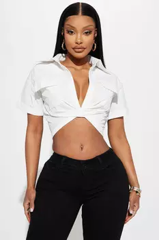 Топ Fashion Nova TI8340, белый
