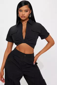 Топ Fashion Nova TI8340, черный