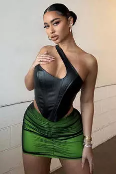 Топ Fashion Nova VT7863, черный