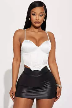 Топ Fashion Nova WA7001N, белый