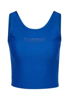 Топ FAST CROPPED Hummel, синий