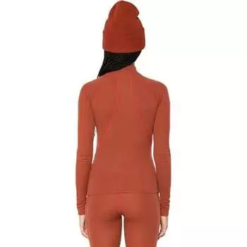 Топ Fay Merino женский Halfdays, оранжевый