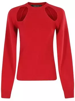 Топ Federica Tosi с вырезами, красный