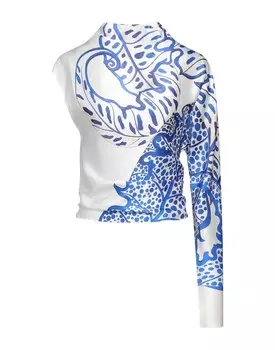 Топ Ferragamo, ярко-синий